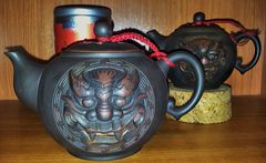Löwenorakel Oolong-Teekännchen